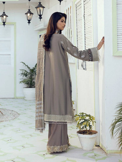 Salitex | Signature Festive Chiffon | NO009 by Maria Faisal - Registered Vendor of : Salitex - type : Ladies Clothes - 100% original wedding dresses