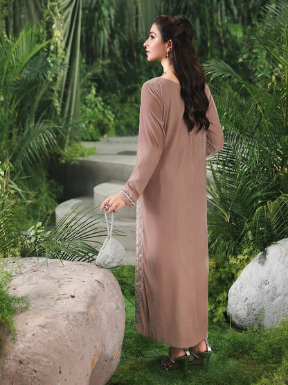 Ain | Twilight The Velvet Edit | AN-187 - Luxury Dress - available at Maria Faisal in UK and USA.