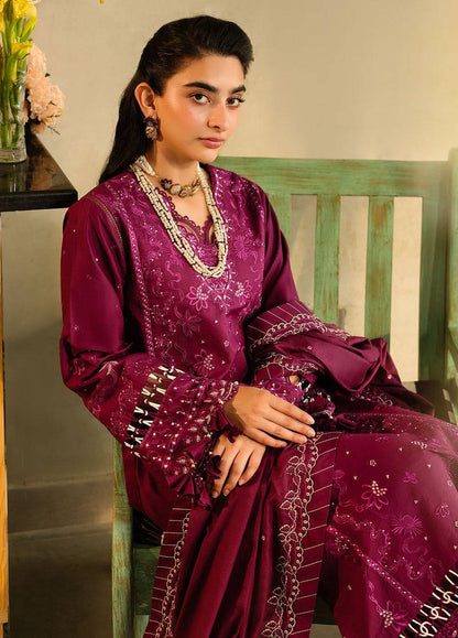 Sahane | In Laws in Lawn Eid Edit | CT-21002 Berry by Maria Faisal - Registered Vendor of : Sahane - type : Ladies Clothes - 100% original wedding dresses