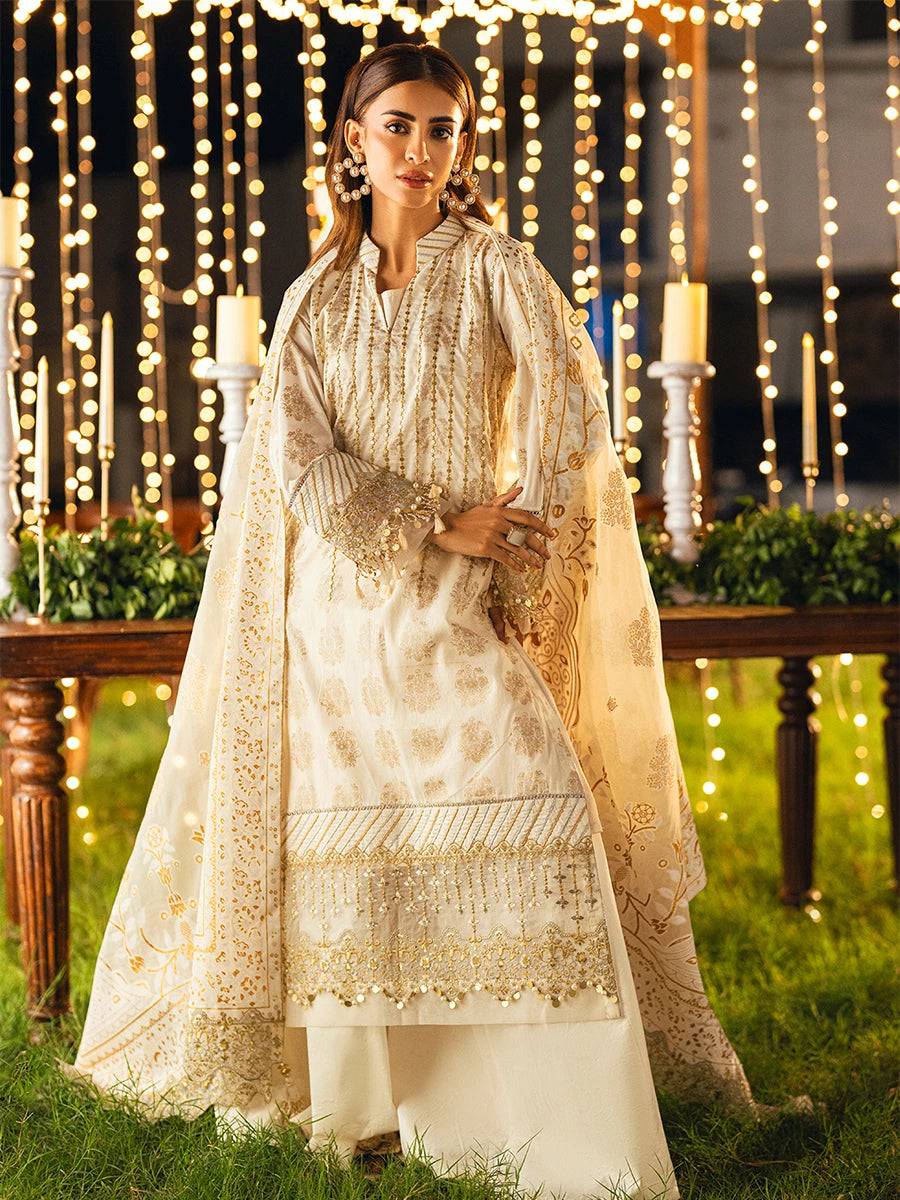 Salitex | Signature Festive Chiffon | WW006 by Maria Faisal - Registered Vendor of : Salitex - type : Ladies Clothes - 100% original wedding dresses