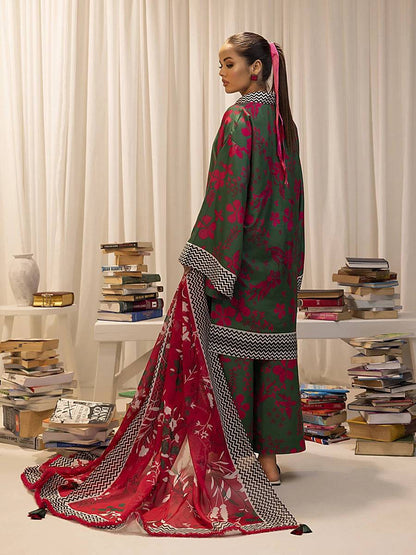 Salitex | Sibel Printed Lawn Silk | ST-01 by Maria Faisal - Registered Vendor of : Salitex - type : Ladies Clothes - 100% original wedding dresses