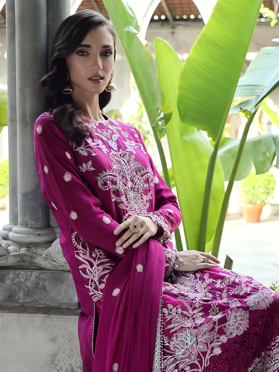 Salitex | Raaya Chiffon 24 | M07 - Wedding Dress - Maria Faisal
