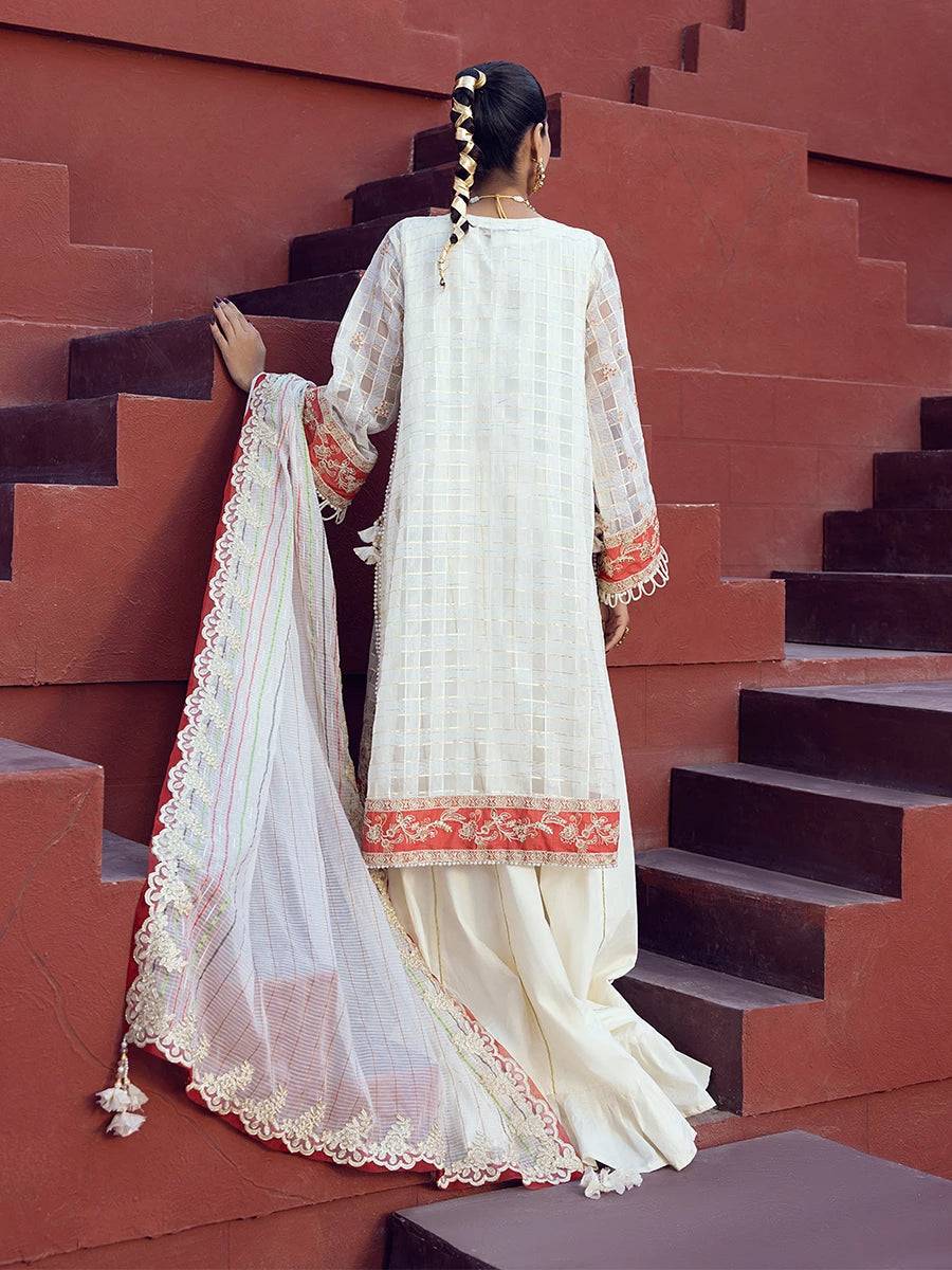 Salitex | Signature Festive Chiffon | JI024 by Maria Faisal - Registered Vendor of : Salitex - type : Ladies Clothes - 100% original wedding dresses