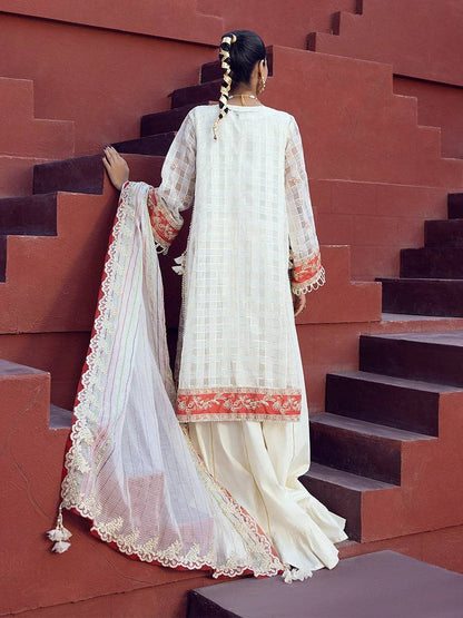 Salitex | Signature Festive Chiffon | JI024 by Maria Faisal - Registered Vendor of : Salitex - type : Ladies Clothes - 100% original wedding dresses