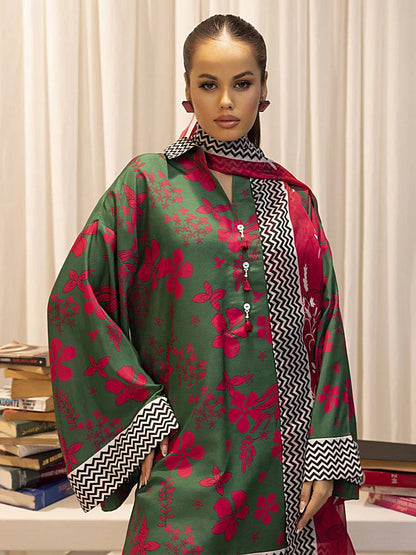 Salitex | Sibel Printed Lawn Silk | ST-01 by Maria Faisal - Registered Vendor of : Salitex - type : Ladies Clothes - 100% original wedding dresses