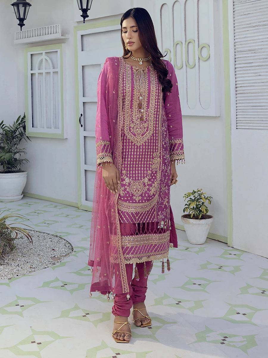 Salitex | Signature Festive Chiffon | NO004 by Maria Faisal - Registered Vendor of : Salitex - type : Ladies Clothes - 100% original wedding dresses