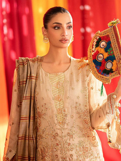 Salitex | Shehnai Festive | JI011 by Maria Faisal - Registered Vendor of : Salitex - type : Ladies Clothes - 100% original wedding dresses