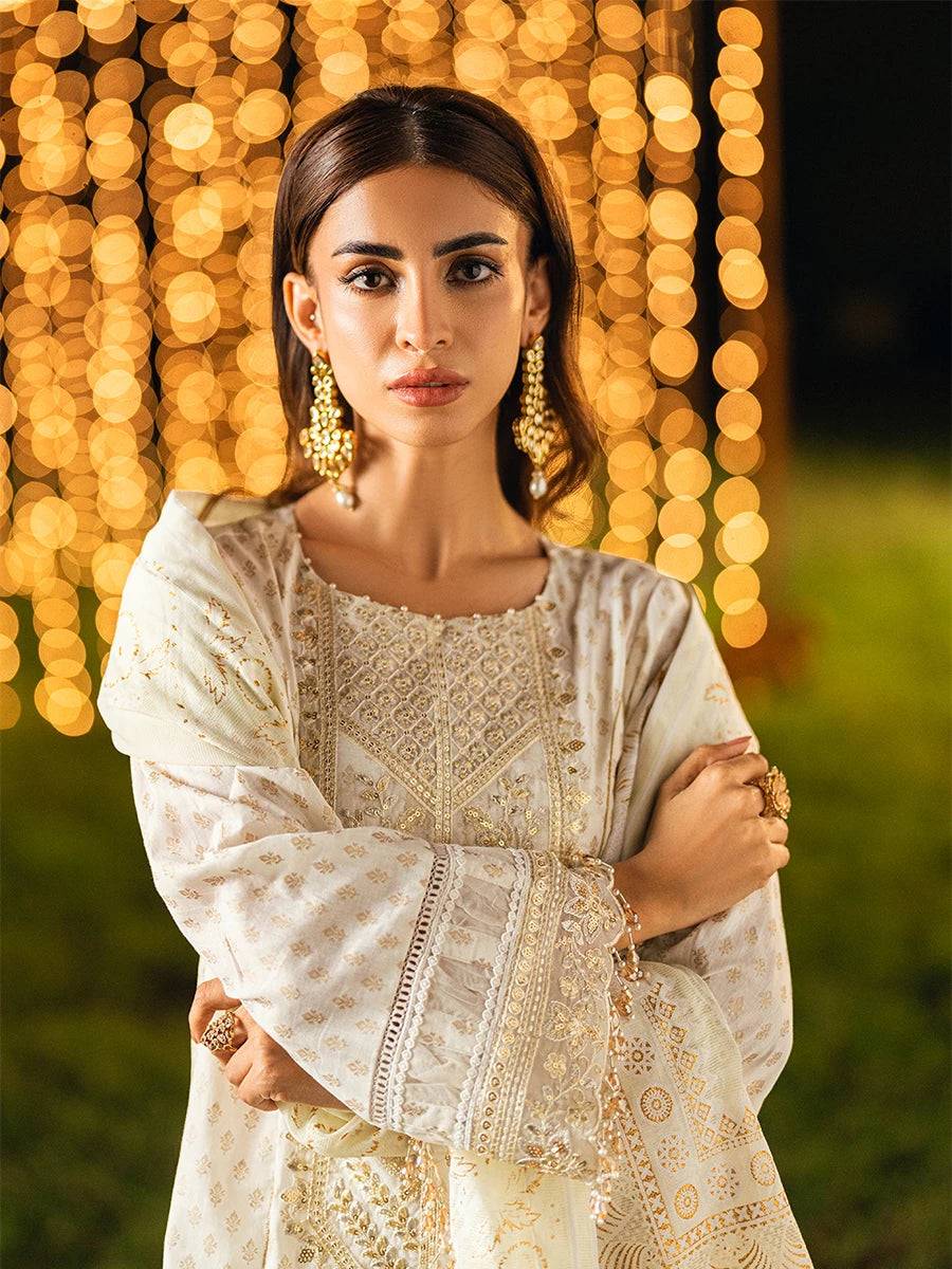 Salitex | Signature Festive Chiffon | WW007 by Maria Faisal - Registered Vendor of : Salitex - type : Ladies Clothes - 100% original wedding dresses