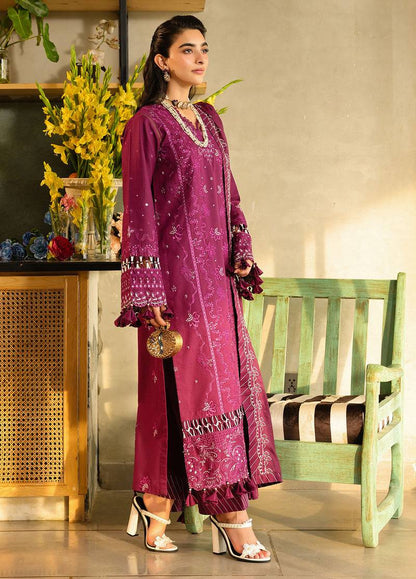 Sahane | In Laws in Lawn Eid Edit | CT-21002 Berry by Maria Faisal - Registered Vendor of : Sahane - type : Ladies Clothes - 100% original wedding dresses