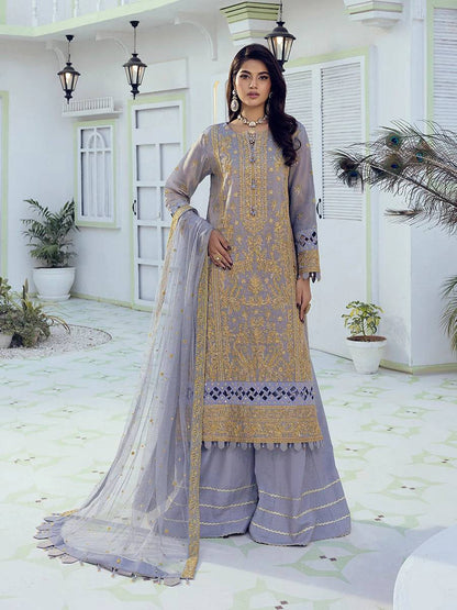 Salitex | Signature Festive Chiffon | NO011 by Maria Faisal - Registered Vendor of : Salitex - type : Ladies Clothes - 100% original wedding dresses