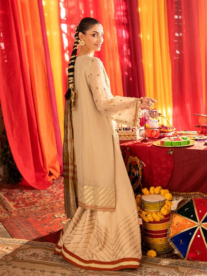 Salitex | Shehnai Festive | JI011 by Maria Faisal - Registered Vendor of : Salitex - type : Ladies Clothes - 100% original wedding dresses