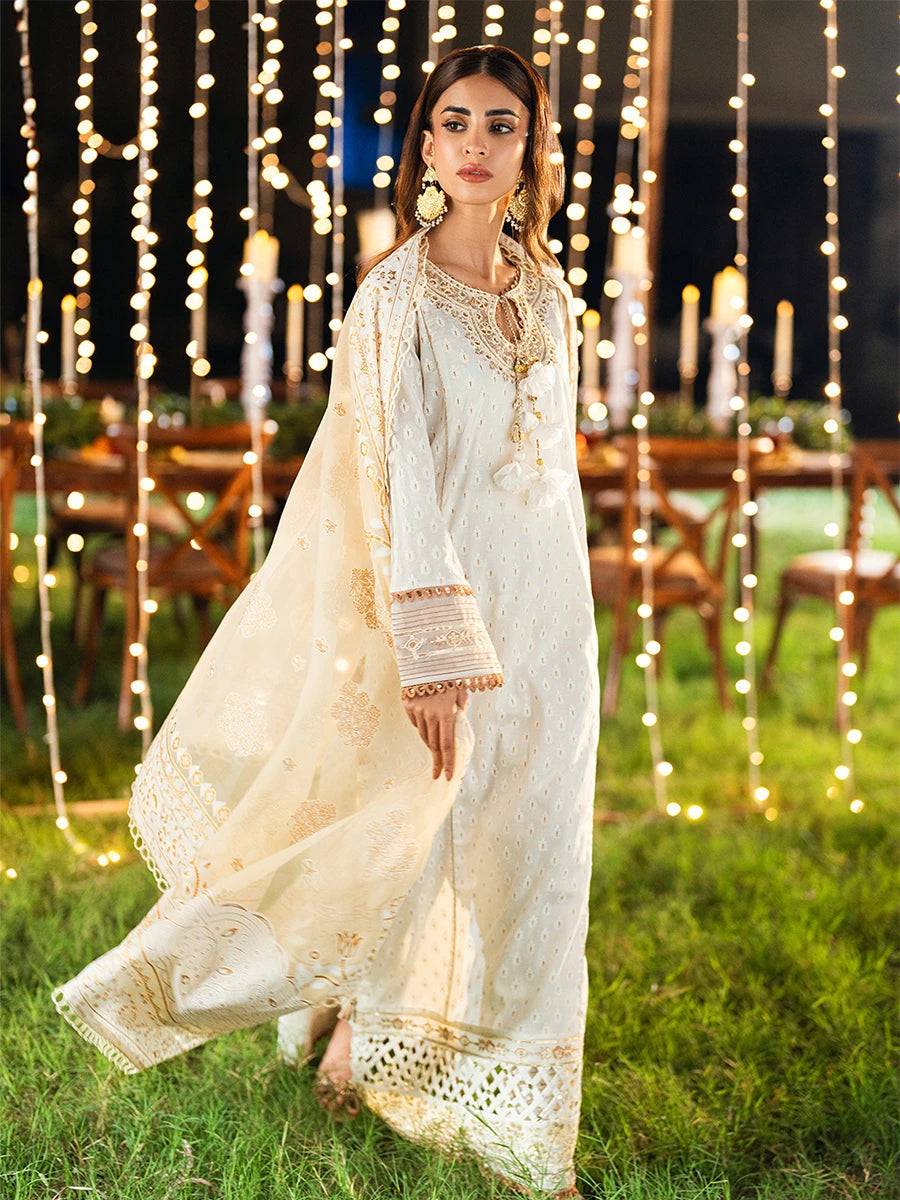 Salitex | Signature Festive Chiffon | WW008 by Maria Faisal - Registered Vendor of : Salitex - type : Ladies Clothes - 100% original wedding dresses