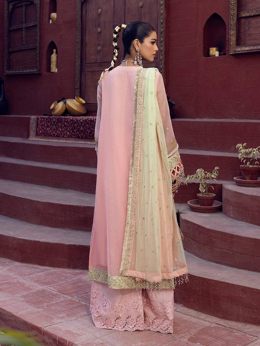 Salitex | Signature Festive Chiffon | JI016 by Maria Faisal - Registered Vendor of : Salitex - type : Ladies Clothes - 100% original wedding dresses