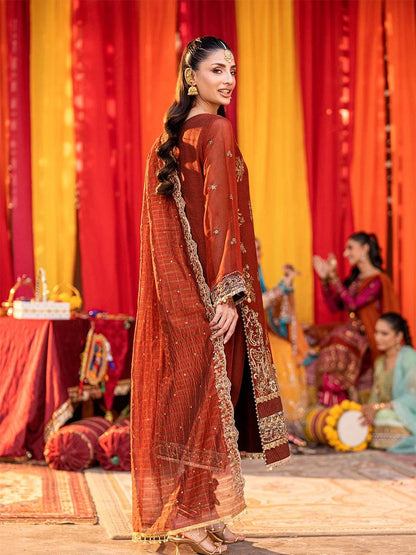 Salitex | Shehnai Festive | JI037 by Maria Faisal - Registered Vendor of : Salitex - type : Ladies Clothes - 100% original wedding dresses