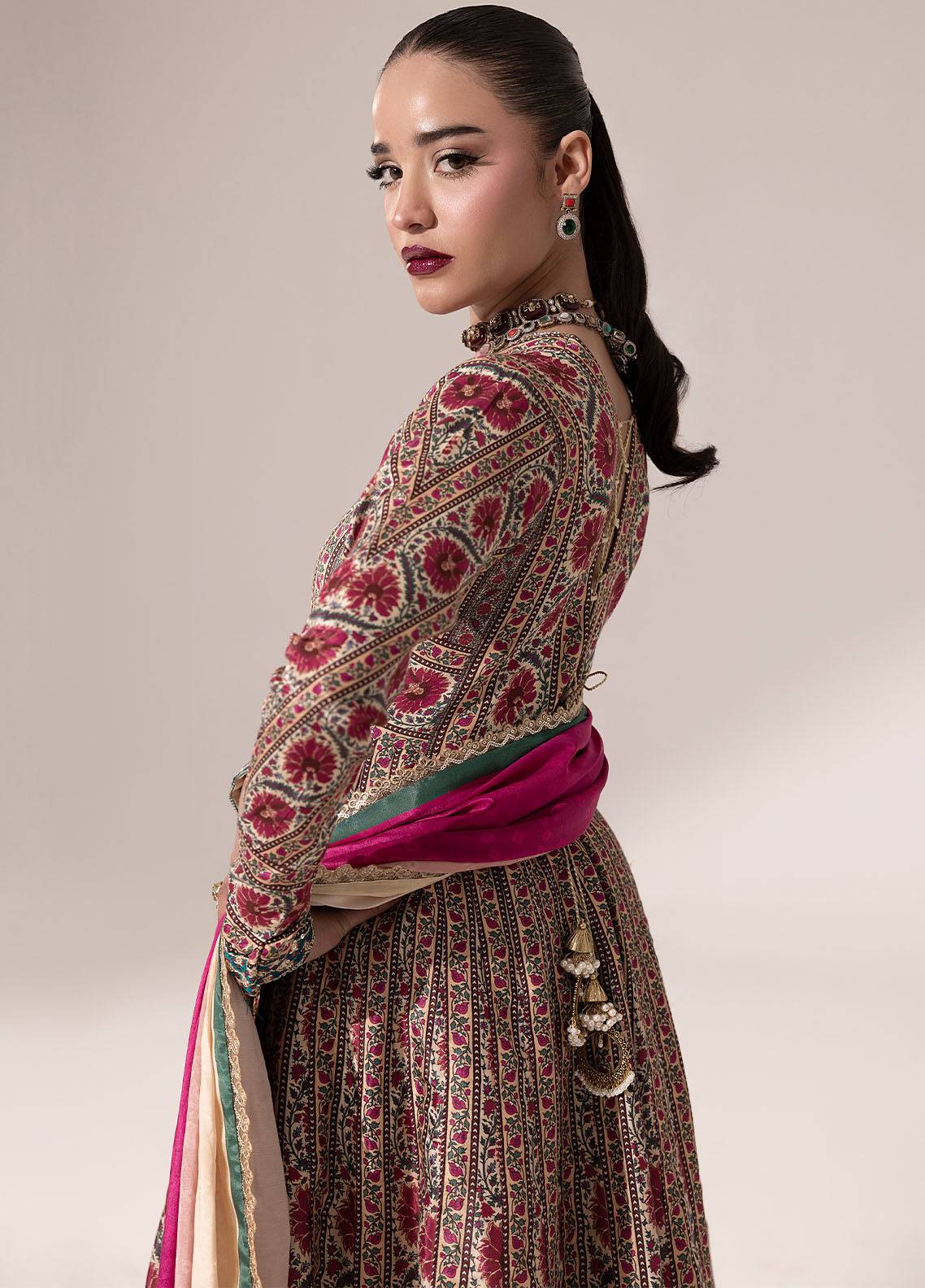 Sahane | Suay Silk Handwork Edit | CT-15001 LOREN - SUAY by Maria Faisal - Registered Vendor of : Sahane - type : Ladies Clothes - 100% original wedding dresses