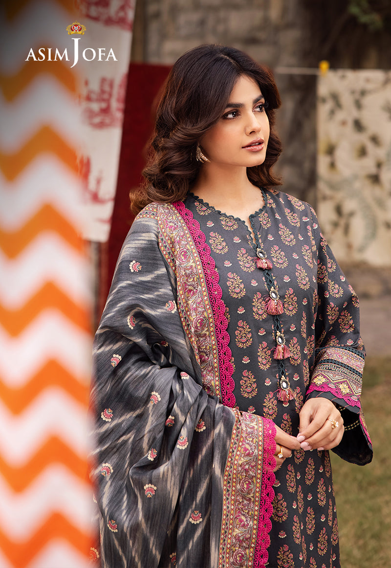 Asim Jofa | Prints Drop 2 | AJUBJ-49 by Maria Faisal - Registered Vendor of : Asim Jofa - type : Ladies Clothes - 100% original wedding dresses