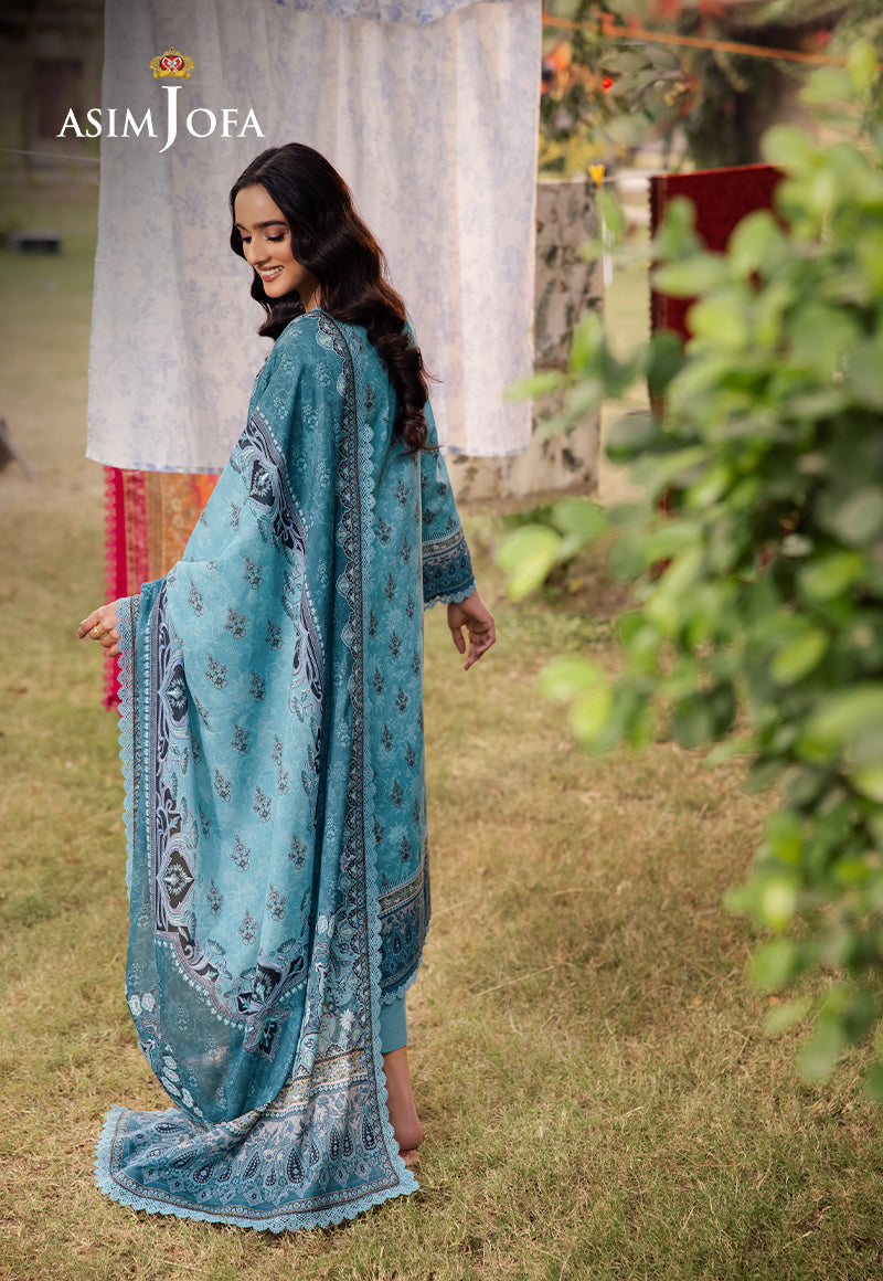 Asim Jofa | Prints Drop 2 | AJUBJ-46 by Maria Faisal - Registered Vendor of : Asim Jofa - type : Ladies Clothes - 100% original wedding dresses