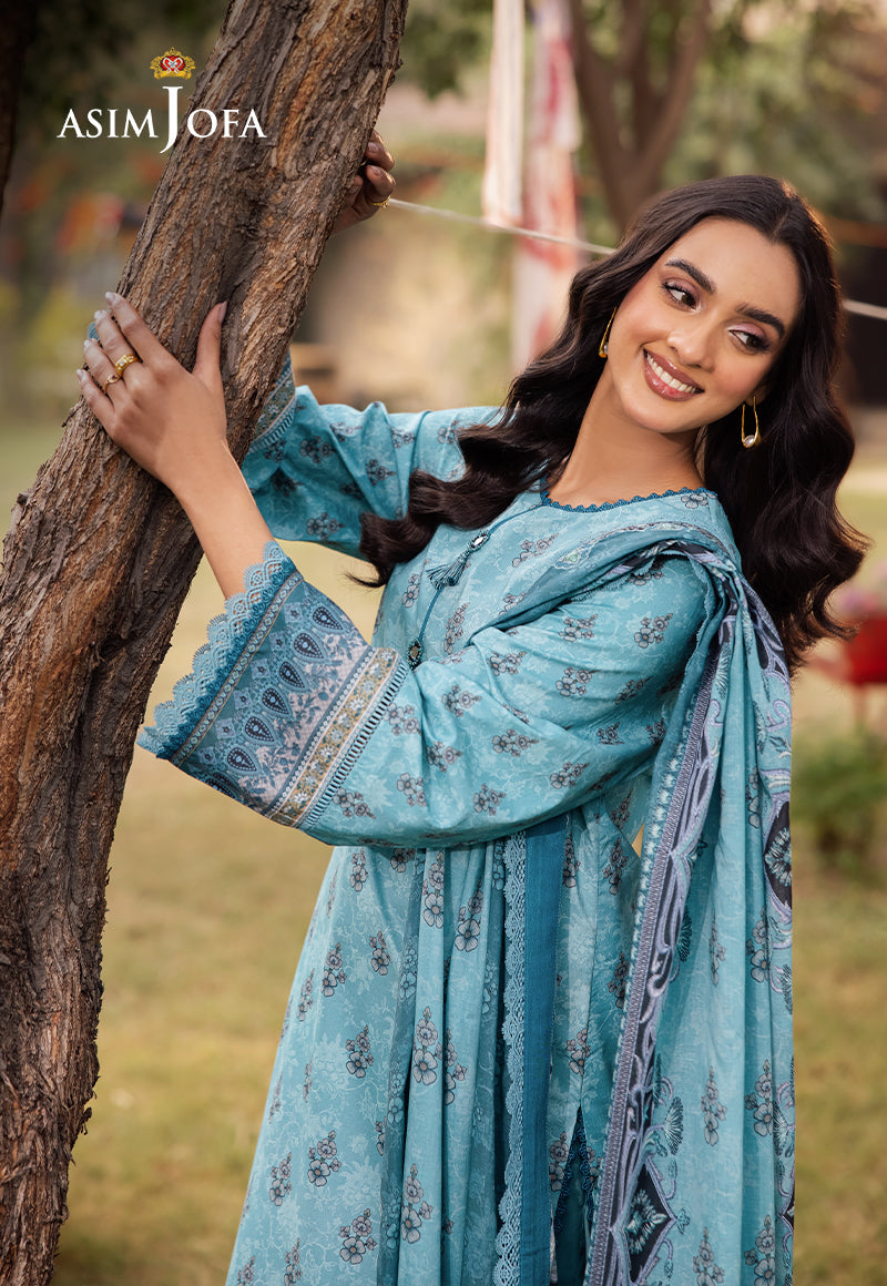 Asim Jofa | Prints Drop 2 | AJUBJ-46 by Maria Faisal - Registered Vendor of : Asim Jofa - type : Ladies Clothes - 100% original wedding dresses