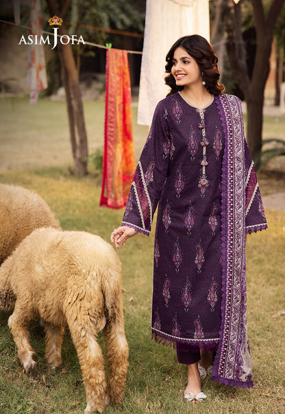 Asim Jofa | Prints Drop 2 | AJUBJ-27 by Maria Faisal - Registered Vendor of : Asim Jofa - type : Ladies Clothes - 100% original wedding dresses