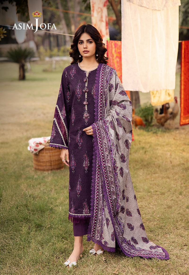 Asim Jofa | Prints Drop 2 | AJUBJ-27 by Maria Faisal - Registered Vendor of : Asim Jofa - type : Ladies Clothes - 100% original wedding dresses