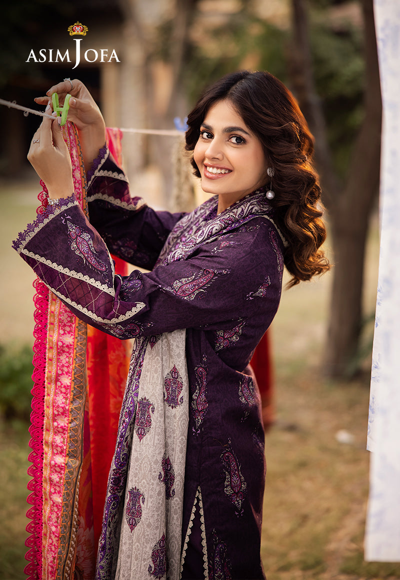Asim Jofa | Prints Drop 2 | AJUBJ-27 by Maria Faisal - Registered Vendor of : Asim Jofa - type : Ladies Clothes - 100% original wedding dresses