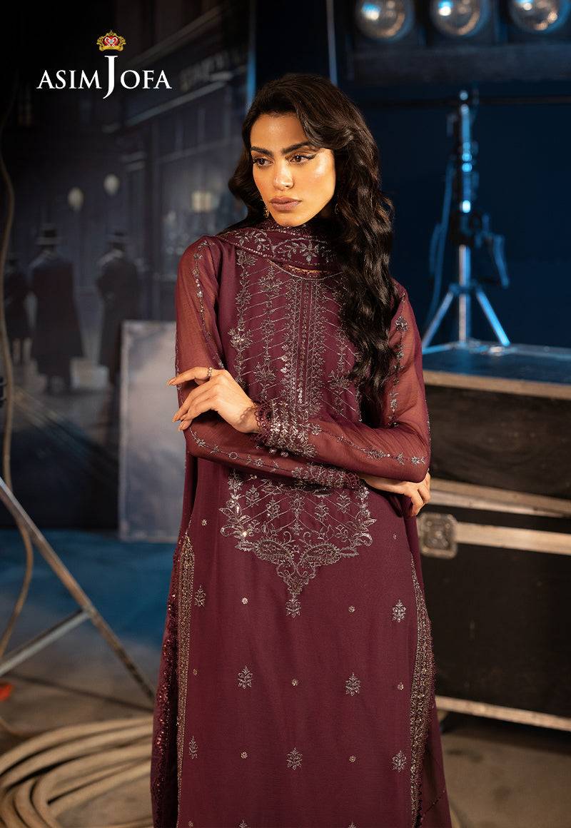 Asim Jofa | Luxury Festive Rejoice | AJLFF-06 by Maria Faisal - Registered Vendor of : Asim Jofa - type : Ladies Clothes - 100% original wedding dresses