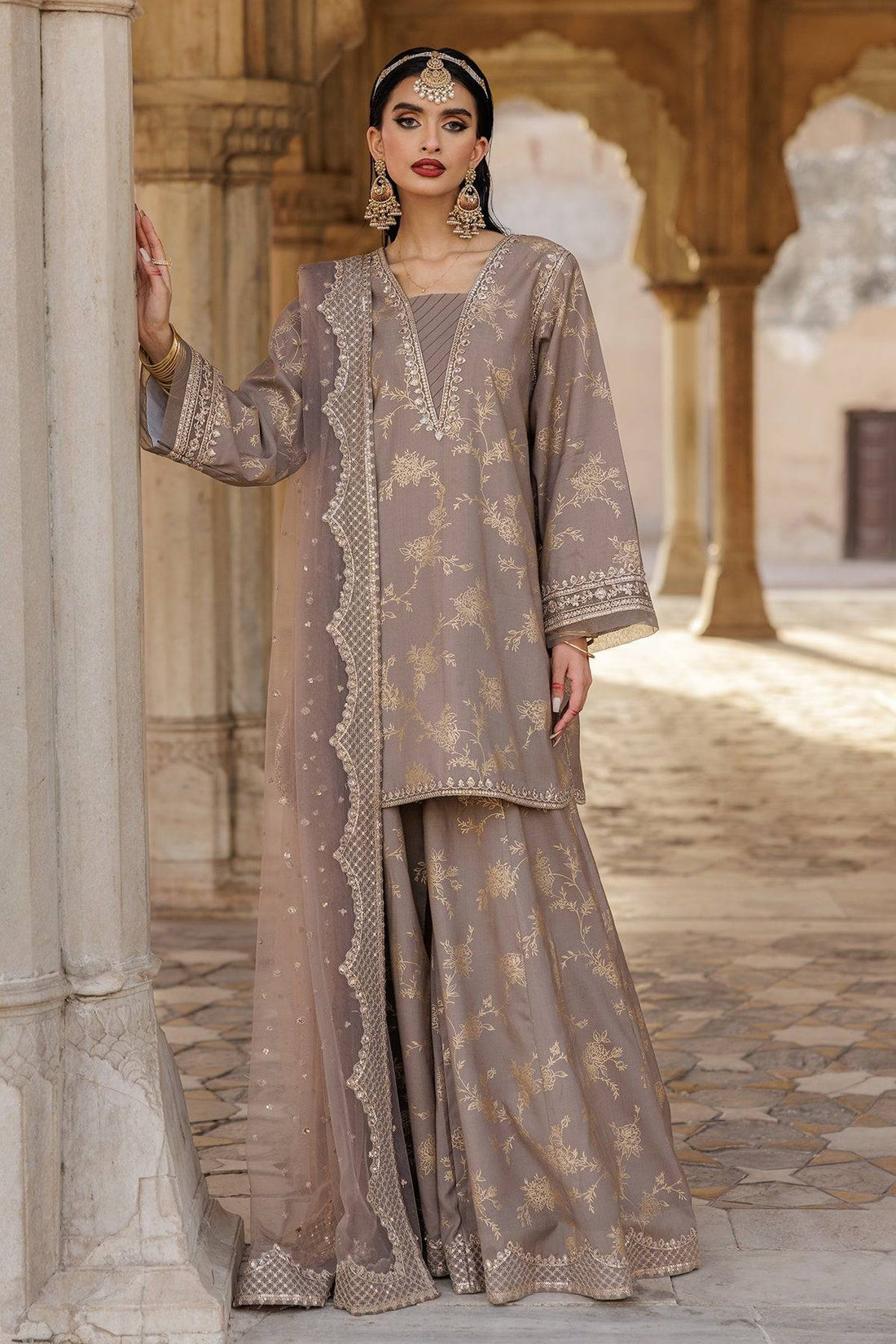 Charizma | Festive Pret | CMA-5-043 by Maria Faisal - Registered Vendor of : Charizma - type : Ladies Clothes - 100% original wedding dresses