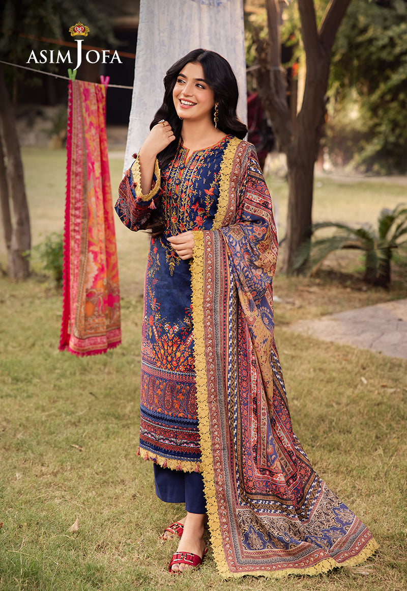 Asim Jofa | Prints Drop 2 | AJUBJ-08 by Maria Faisal - Registered Vendor of : Asim Jofa - type : Ladies Clothes - 100% original wedding dresses