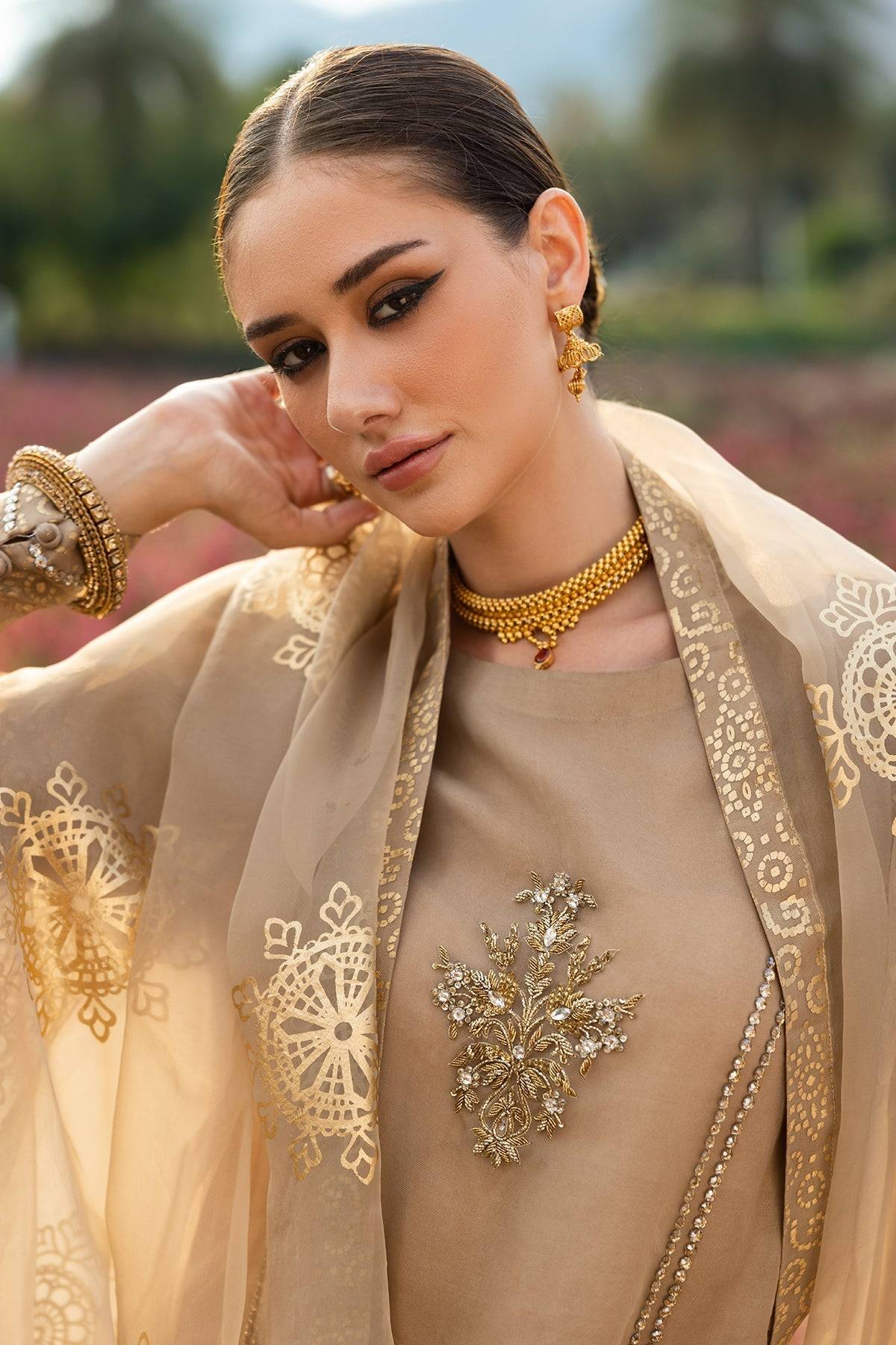 Charizma | Festive Pret | CMA-5-062 by Maria Faisal - Registered Vendor of : Charizma - type : Ladies Clothes - 100% original wedding dresses