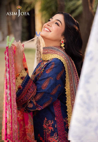 Asim Jofa | Prints Drop 2 | AJUBJ-08 by Maria Faisal - Registered Vendor of : Asim Jofa - type : Ladies Clothes - 100% original wedding dresses