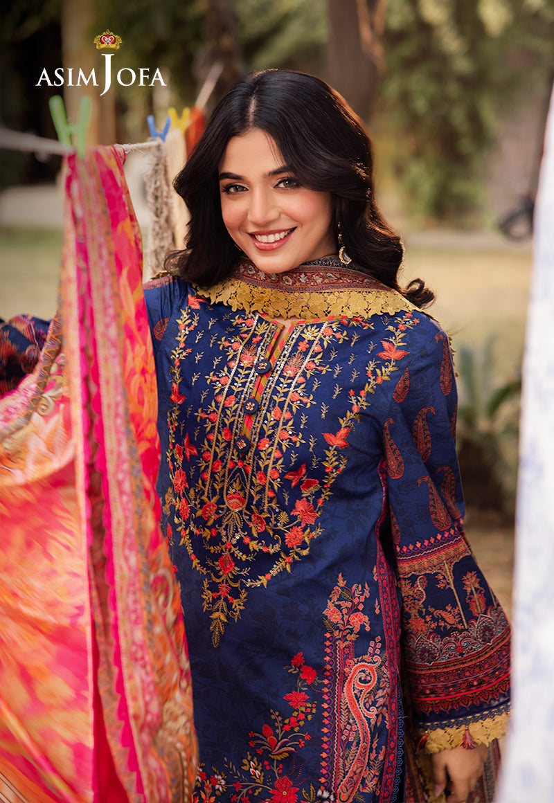 Asim Jofa | Prints Drop 2 | AJUBJ-08 by Maria Faisal - Registered Vendor of : Asim Jofa - type : Ladies Clothes - 100% original wedding dresses