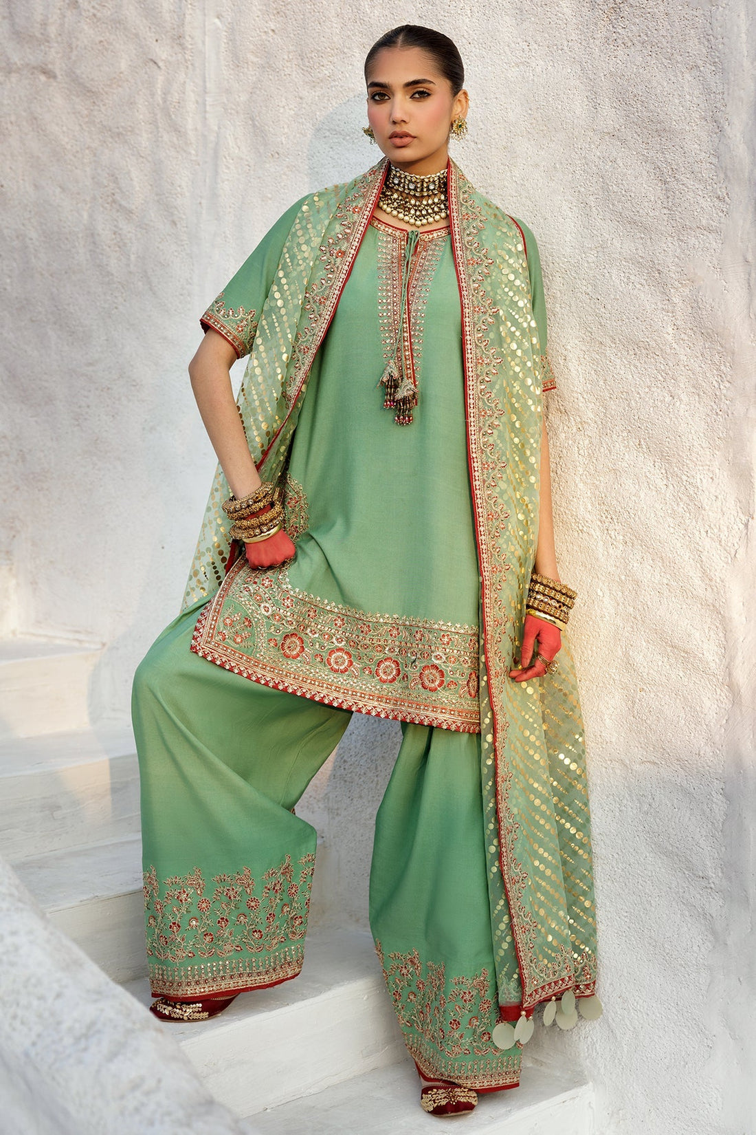Charizma | Festive Pret | CMA-5-017 G - Ladies Clothes - Maria Faisal