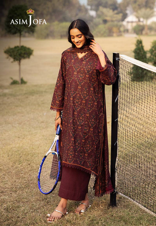 Asim Jofa | Prints Drop 2 | AJUBJ-28 by Maria Faisal - Registered Vendor of : Asim Jofa - type : Ladies Clothes - 100% original wedding dresses