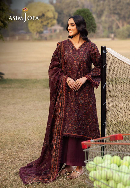 Asim Jofa | Prints Drop 2 | AJUBJ-28 by Maria Faisal - Registered Vendor of : Asim Jofa - type : Ladies Clothes - 100% original wedding dresses