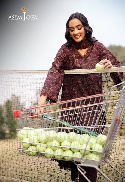 Asim Jofa | Prints Drop 2 | AJUBJ-28 by Maria Faisal - Registered Vendor of : Asim Jofa - type : Ladies Clothes - 100% original wedding dresses