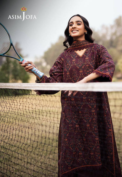 Asim Jofa | Prints Drop 2 | AJUBJ-28 by Maria Faisal - Registered Vendor of : Asim Jofa - type : Ladies Clothes - 100% original wedding dresses