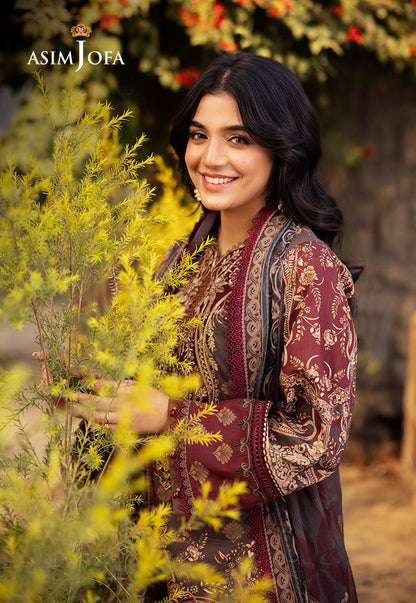 Asim Jofa | Prints Drop 2 | AJUBJ-01 by Maria Faisal - Registered Vendor of : Asim Jofa - type : Ladies Clothes - 100% original wedding dresses