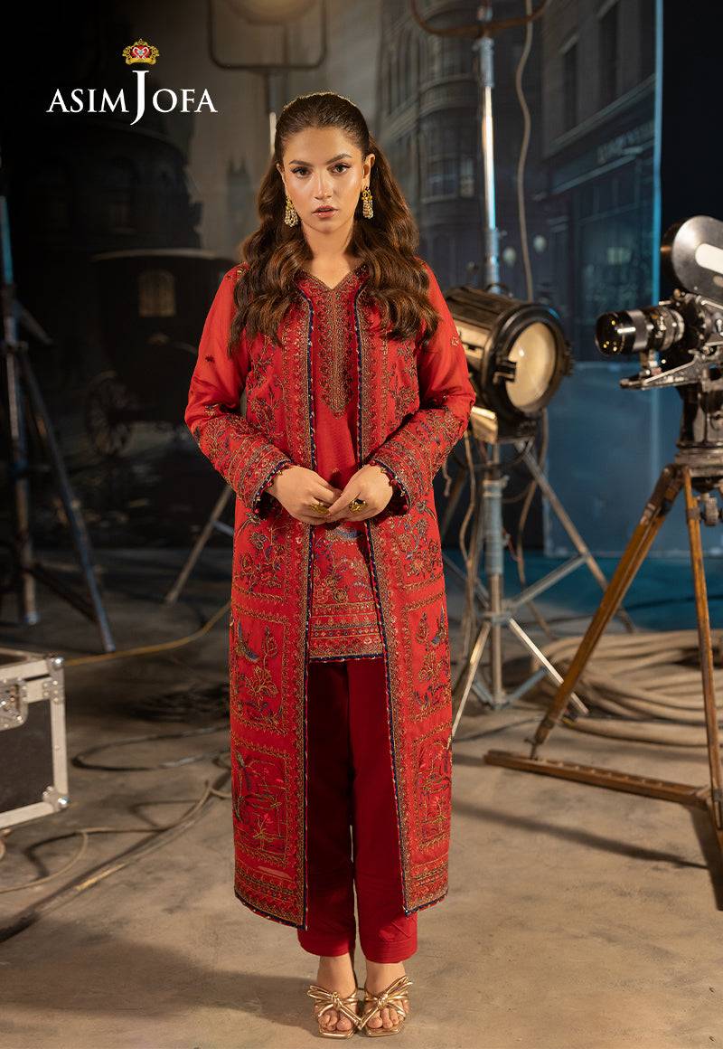 Asim Jofa | Luxury Festive Rejoice | AJLFF-12 by Maria Faisal - Registered Vendor of : Asim Jofa - type : Ladies Clothes - 100% original wedding dresses