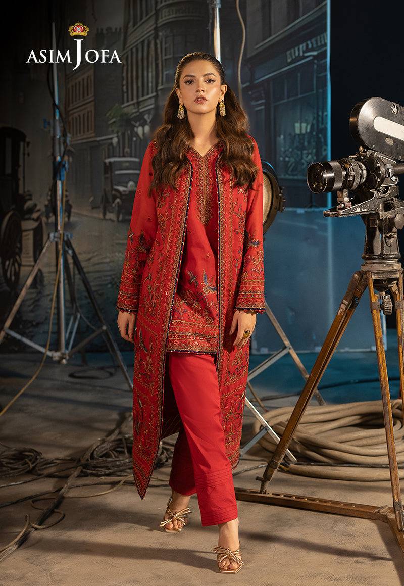 Asim Jofa | Luxury Festive Rejoice | AJLFF-12 by Maria Faisal - Registered Vendor of : Asim Jofa - type : Ladies Clothes - 100% original wedding dresses