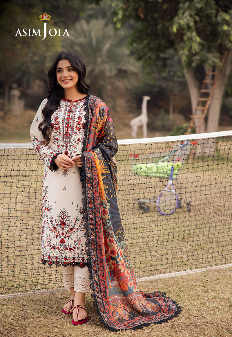 Asim Jofa | Prints Drop 2 | AJUBJ-14 by Maria Faisal - Registered Vendor of : Asim Jofa - type : Ladies Clothes - 100% original wedding dresses