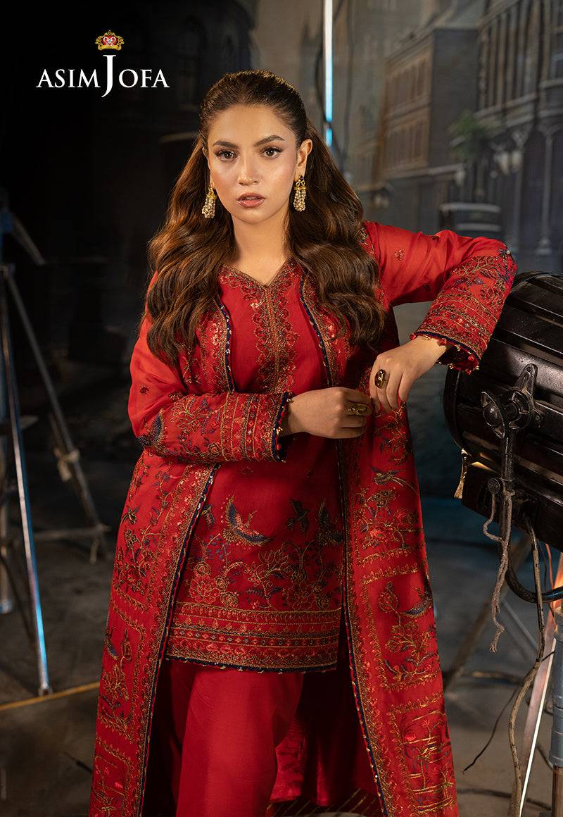 Asim Jofa | Luxury Festive Rejoice | AJLFF-12 by Maria Faisal - Registered Vendor of : Asim Jofa - type : Ladies Clothes - 100% original wedding dresses