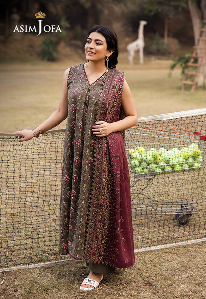 Asim Jofa | Prints Drop 2 |AJUBJ-29 by Maria Faisal - Registered Vendor of : Asim Jofa - type : Ladies Clothes - 100% original wedding dresses