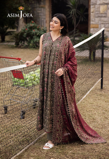 Asim Jofa | Prints Drop 2 |AJUBJ-29 by Maria Faisal - Registered Vendor of : Asim Jofa - type : Ladies Clothes - 100% original wedding dresses