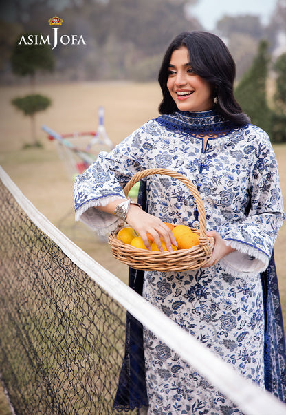 Asim Jofa | Prints Drop 2 | AJUBJ-35 by Maria Faisal - Registered Vendor of : Asim Jofa - type : Ladies Clothes - 100% original wedding dresses