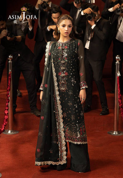 Asim Jofa | Festive Collection 25 | AJLLF-17 by Maria Faisal - Registered Vendor of : Asim jofa - type : Ladies Clothes - 100% original wedding dresses