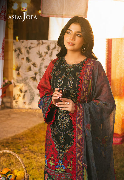 Asim Jofa | Prints Drop 2 | AJUBJ-06 by Maria Faisal - Registered Vendor of : Asim Jofa - type : Ladies Clothes - 100% original wedding dresses