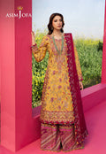 Asim Jofa | Luxury Lawn 25 | AJELL-07 by Maria Faisal - Registered Vendor of : Asim Jofa - type : Ladies Clothes - 100% original wedding dresses