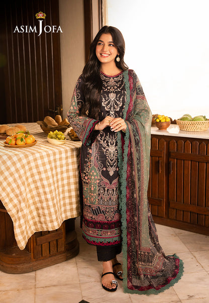 Asim Jofa | Prints Drop 2 | AJUBJ-03 by Maria Faisal - Registered Vendor of : Asim Jofa - type : Ladies Clothes - 100% original wedding dresses