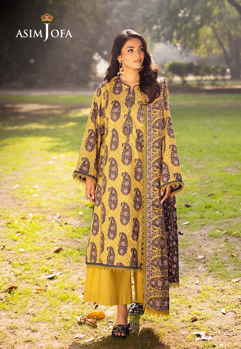 Asim Jofa | Prints Drop 2 | AJUBJ-33 by Maria Faisal - Registered Vendor of : Asim Jofa - type : Ladies Clothes - 100% original wedding dresses