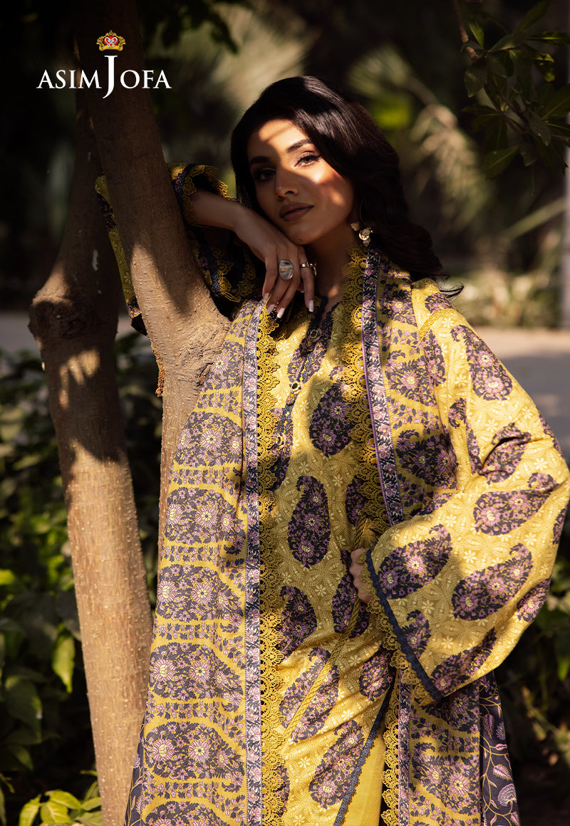 Asim Jofa | Prints Drop 2 | AJUBJ-33 by Maria Faisal - Registered Vendor of : Asim Jofa - type : Ladies Clothes - 100% original wedding dresses